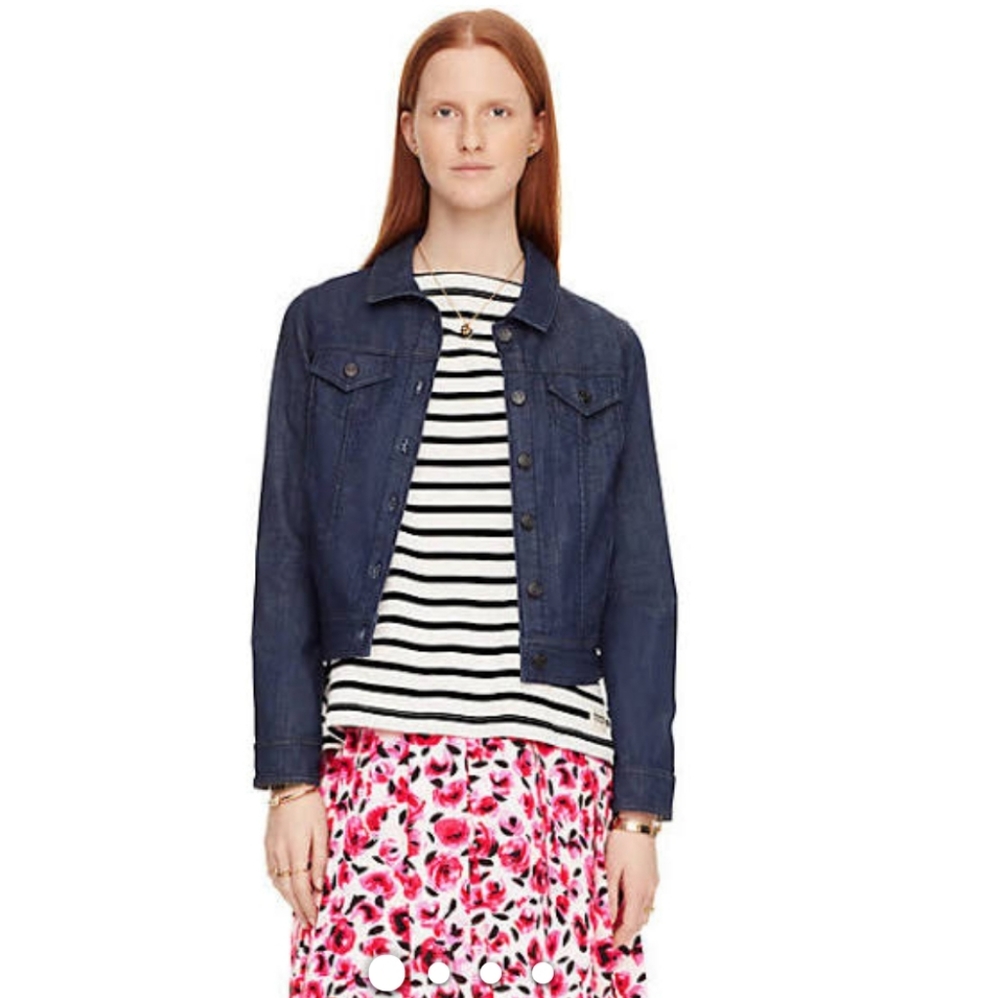 KATE SPADE | Broome Street denim jean jacket